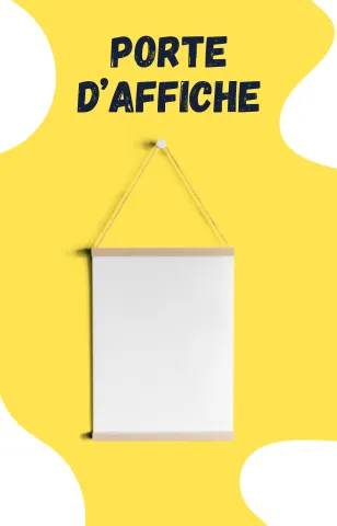 Porte d'affiche